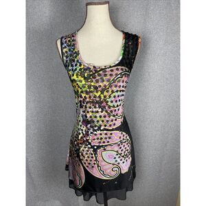 ROBERTO MAKALI   LASER CUT  DRESS Medium 481